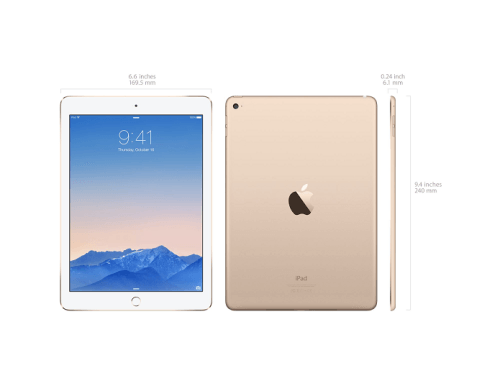 Apple tem o tablet mais compacto (Foto: Divulgação)