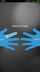 select a finger
