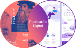 Publicação Digital - Interseção em design gráfico e web design